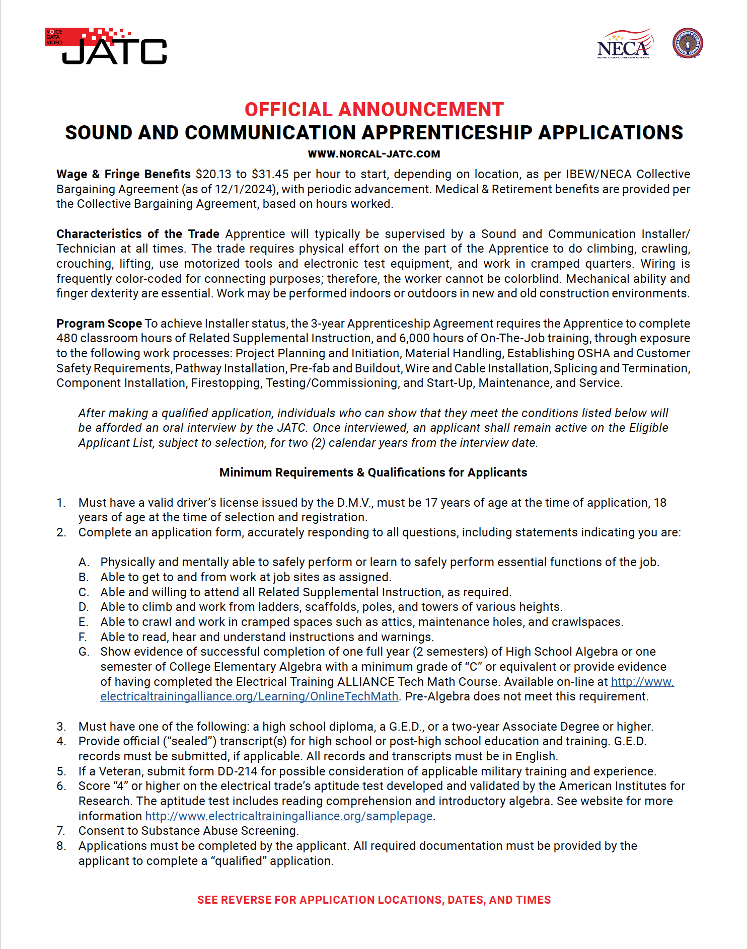 Application Announcement